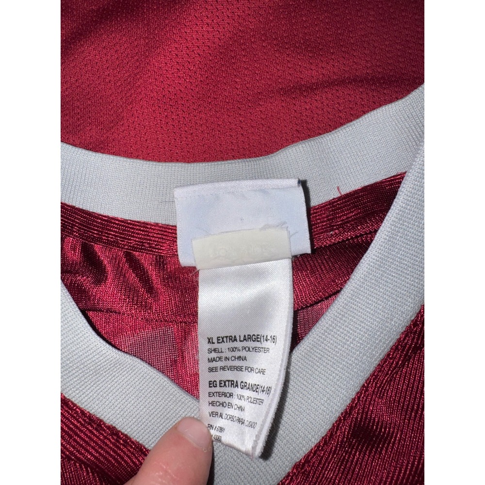 Outerstuff WSU Cougars Youth Football Jersey Crimson Gray NCAA Kids XL 14-16 #10 - Picture 5 of 5